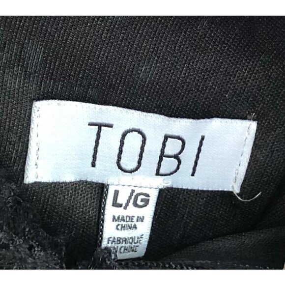 NWOT TOBI Lace V-neck Mini Dress - Picture 4 of 6